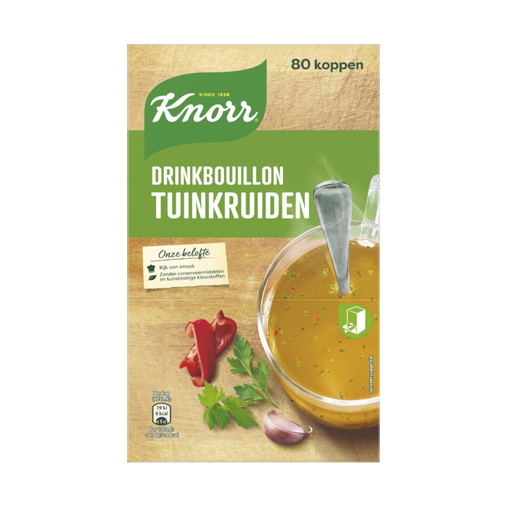 Knorr Tuinkruiden Drinkbouillon