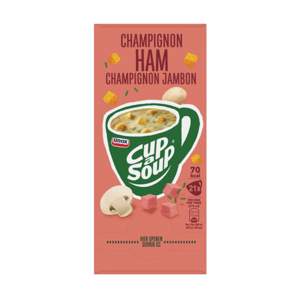 Cup a Soup Champignon-Ham 21 sachets
