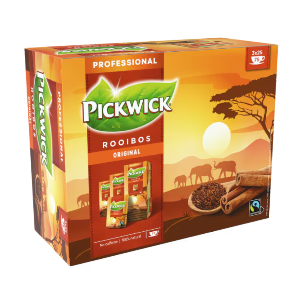 Pickwick Rooibos thee 3x25 zakjes