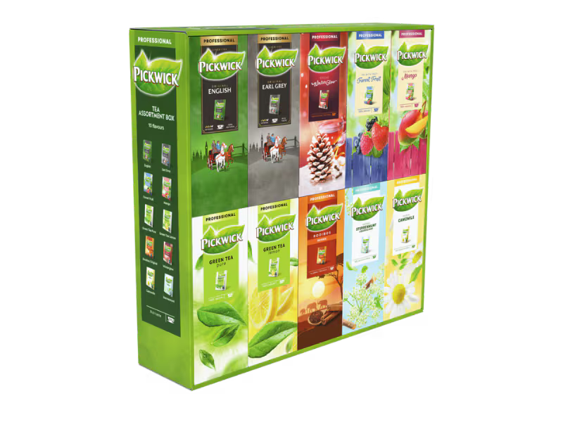 Pickwick Thee top 10 box x25 zakjes