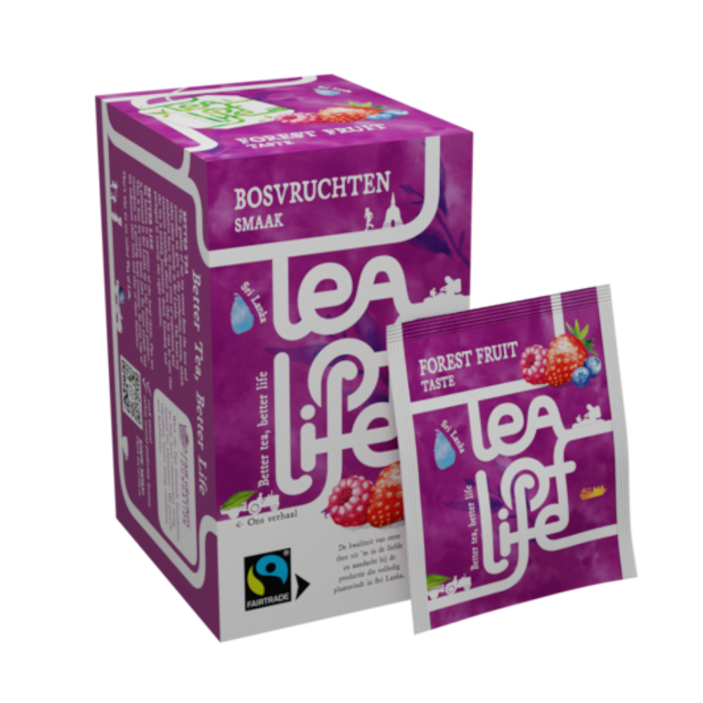 Tea of Life Bosvruchten 4x25 zakjes