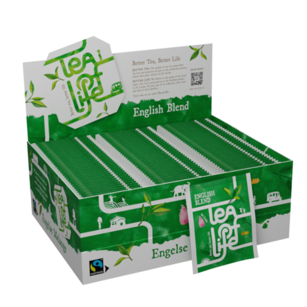 Tea of Life English Blend envelop 100 zakjes