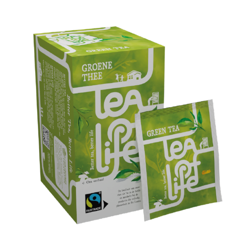 Tea of Life Groene Thee 4x25 zakjes