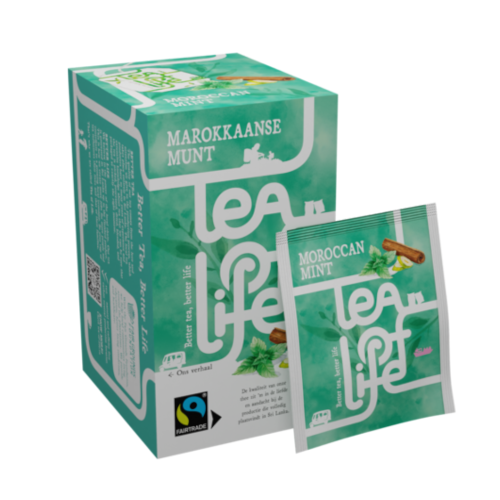 Tea of Life Marokkaanse Munt 4x25 zakjes